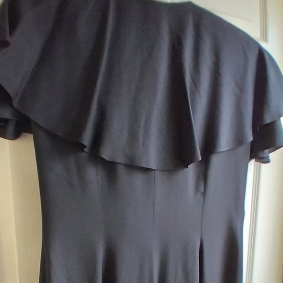 Vintage 90s One Piece Romper Outfit Size 14 Expo Pant Suit Black Excellent - Picture 14 of 14